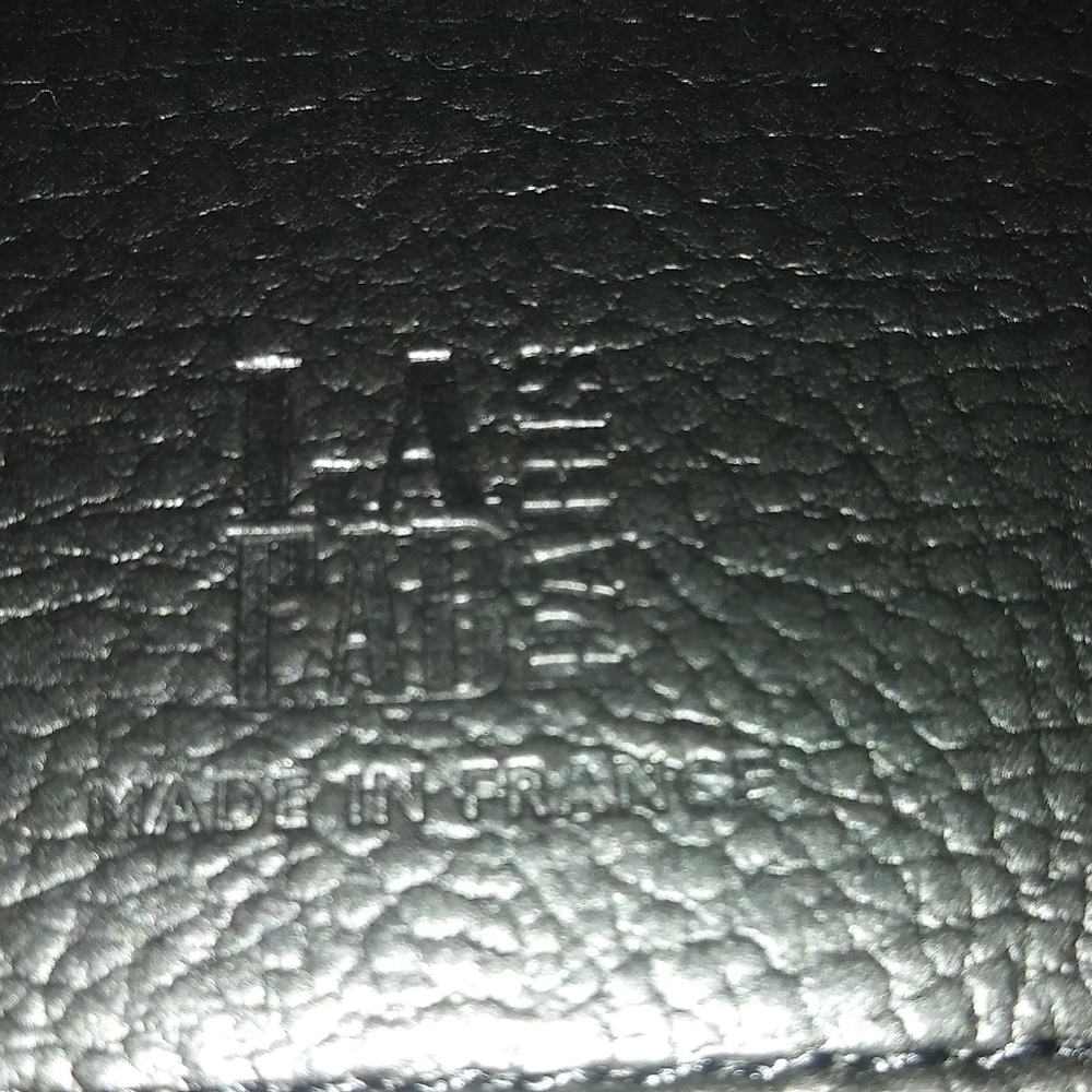 Black 4-Way Folding Wallet with RFID Protection